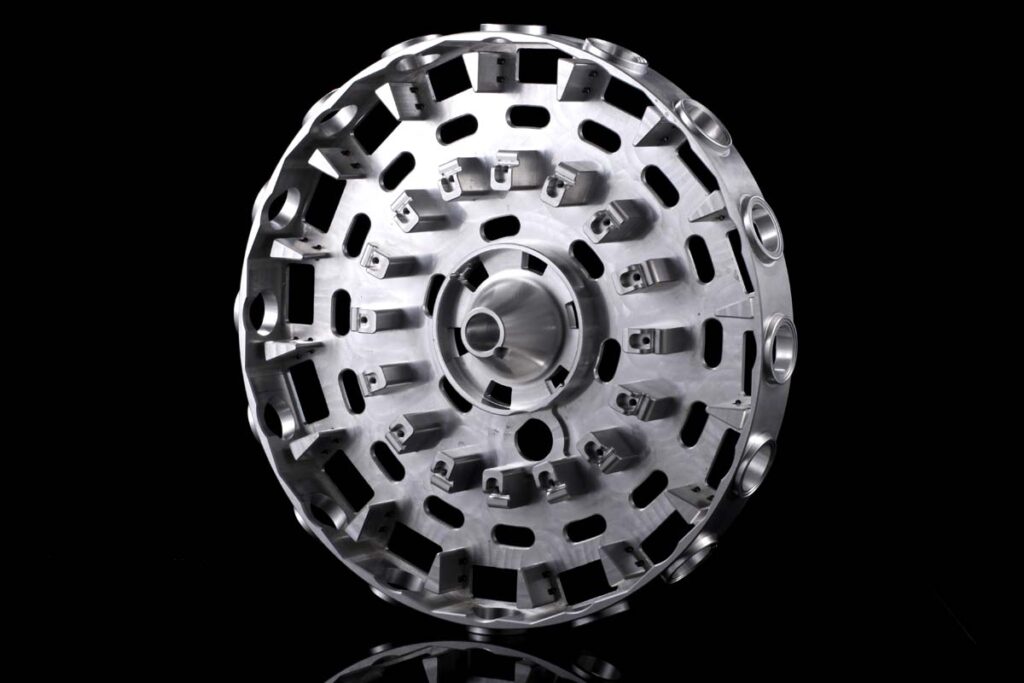 CNC milling aluminum drone camera housings product image for B2B project buyers