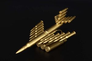 Aviation artware prototype brass from CNC machining and rapid prototyping