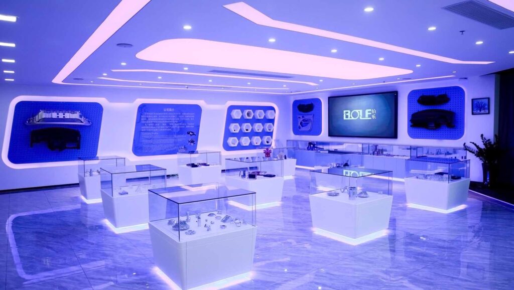 Bole Precision CNC Machining Factory's Showroom
