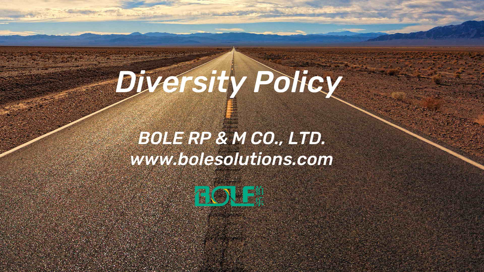 Diversity Policy of BOLE