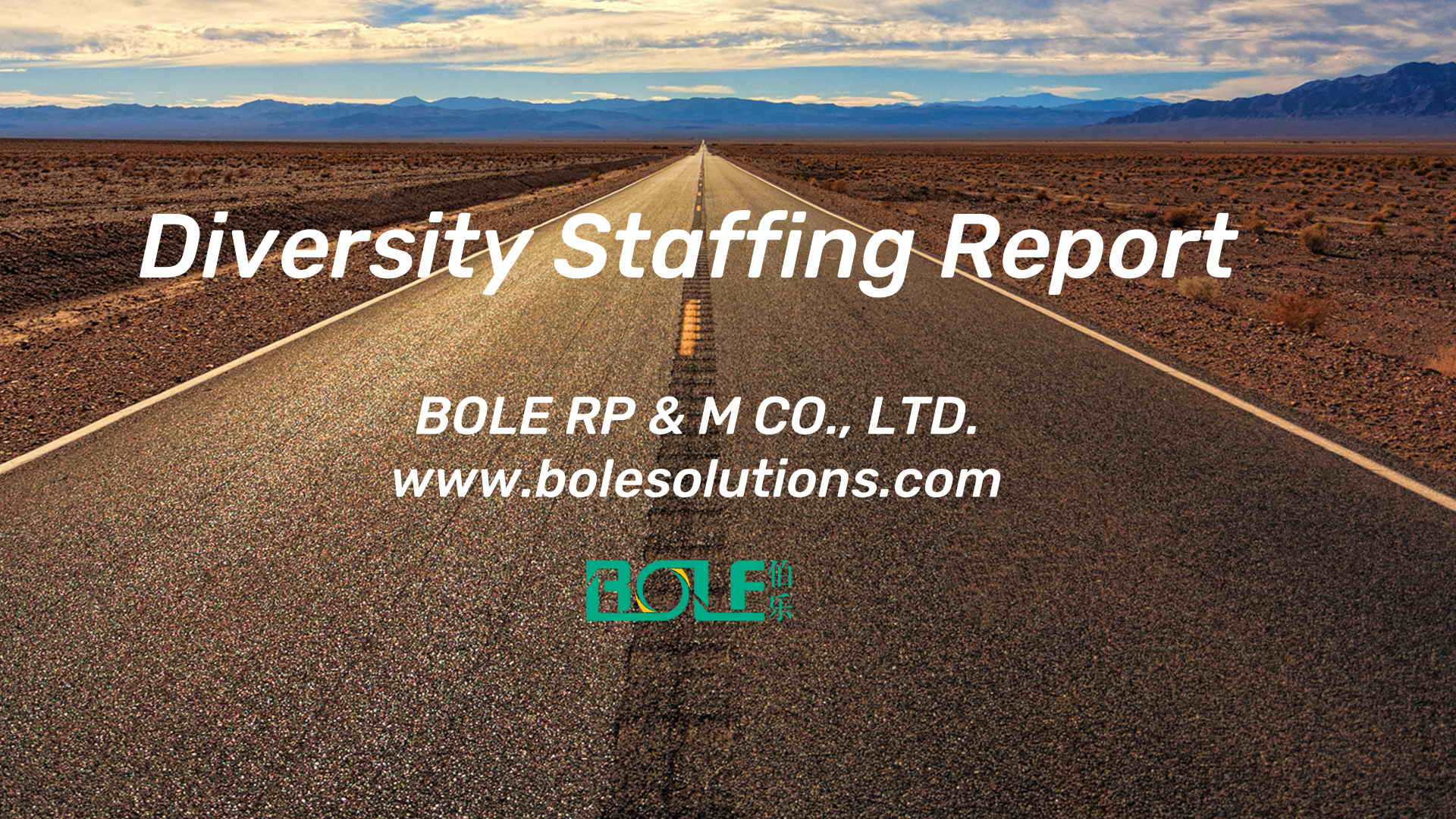 Diversity Staffing Report of BOLE
