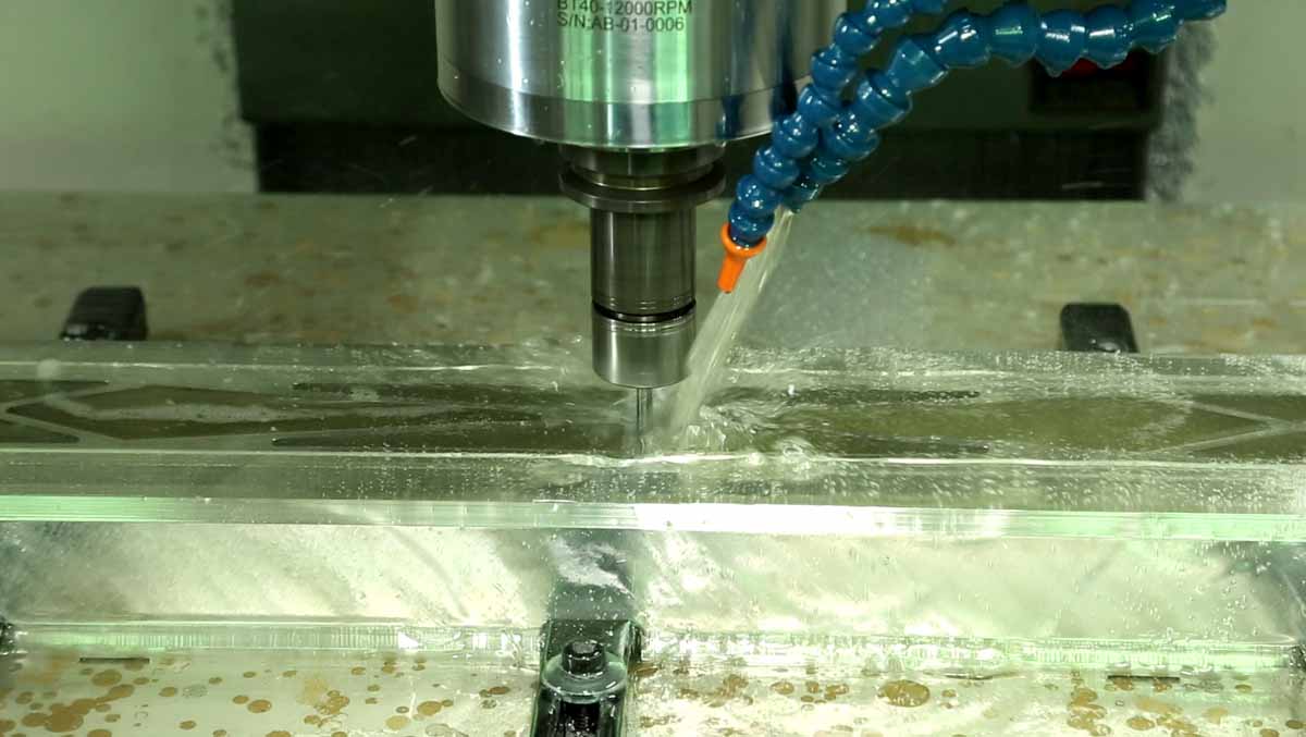 Cheap CNC Machining Service | Fast & Reliable process image HODAO Vertical Machining Center HD VF116 is working Picture 10 Bole Solutions