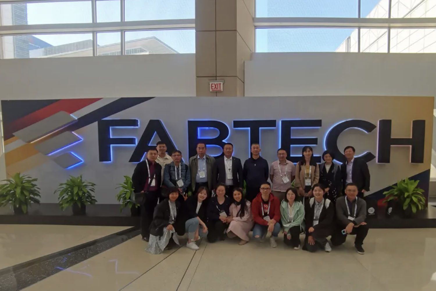 Na Fabtech 2023, a Chicago Bole apresentou serviços de conformação de metais, fabrico, soldadura e acabamento