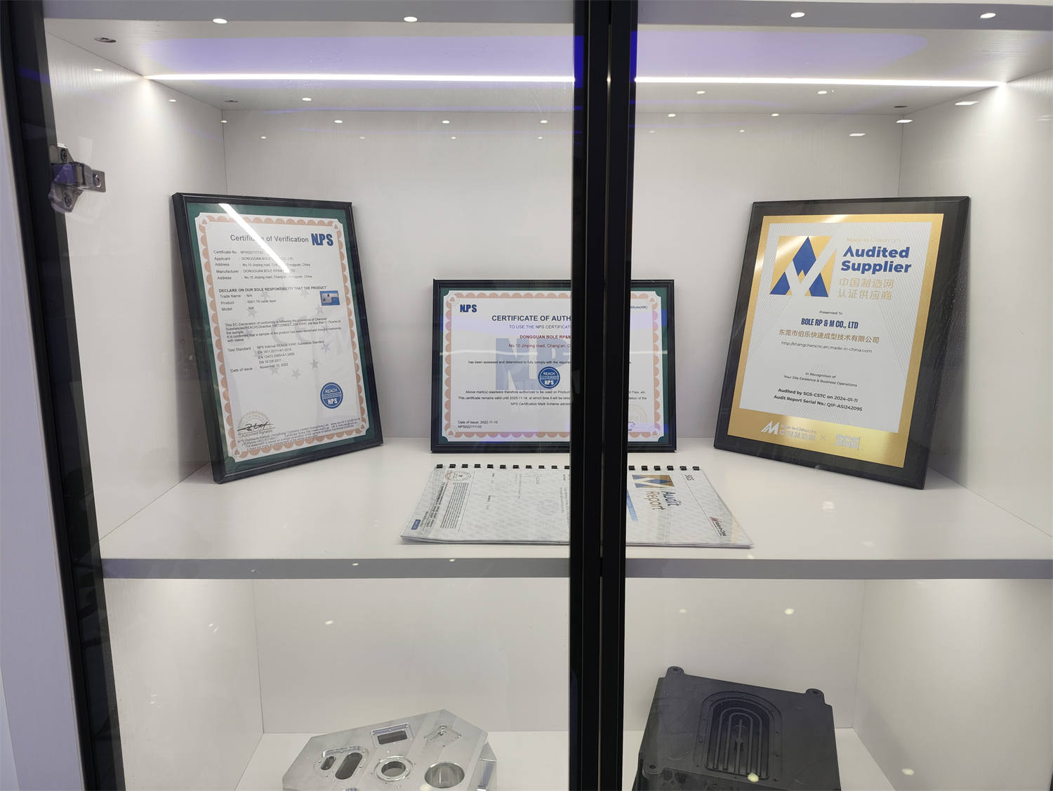 CNC Machining for Precision Engineering | High-Accuracy Parts cover image Showroom in Bole The SGS Certified Dongguan Precision Machining Factory Picture 014